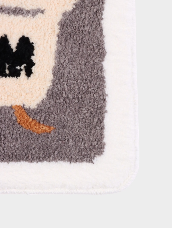 Коврик Доляна Bathroom, 40×60 см, микрофибра, серый Коврик Доляна Bathroom, 40×60 см, микрофибра, серый