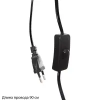 Лампа настольная RISALUX &laquo;Сорес&raquo;, E27, 40 Вт, на струбцине, белая