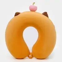 Мягкая игрушка - антистресс подголовник "Капибара"