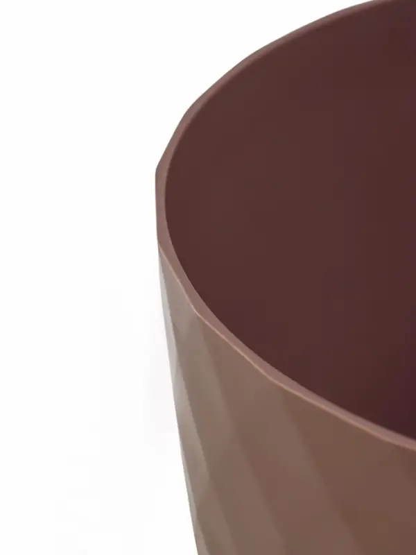 Кашпо с прикорневым поливом Кашпо с прикорневым поливом "Румба" 1,5 л, D14 см, h-14,5 см, цвет мокко