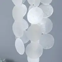 Музыка ветра перламутр 26 кружков d=4,8 см 10х10х46 см