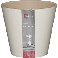 Горшок для цветов London 230 мм, 5л сливочный ING6206СЛ