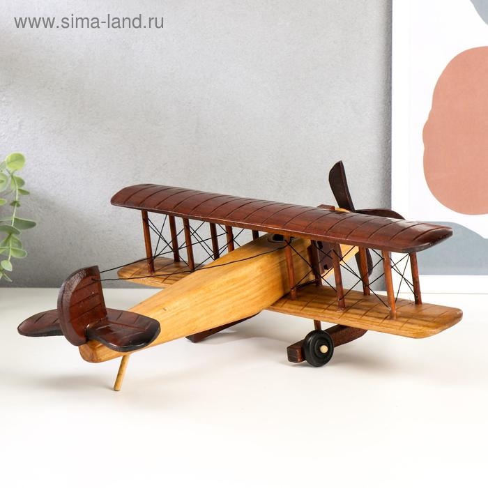 Сувенир дерево  Сувенир дерево "Ретро. Самолет" МИКС 11,5х35,5х30 см