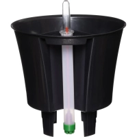 Горшок цветочный с автополивом КОМФОРТ 3,5л белый ПИ-25-9ТХ