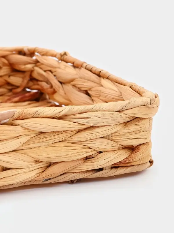 Корзинка для подачи Доляна &laquo;Камыш&raquo;, 32&times;24&times;5.5 см, из соломы