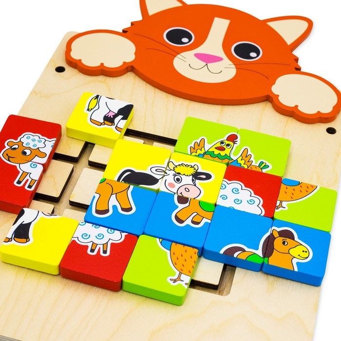 Настенная бизидоска «Котик» Настенная бизидоска «Котик»