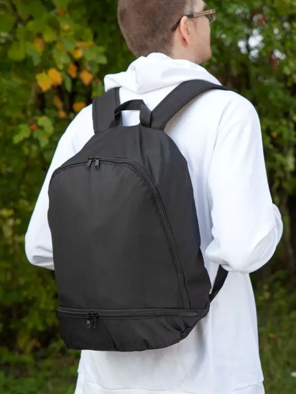 Рюкзак спортивный Athletic, черный Рюкзак спортивный Athletic, черный