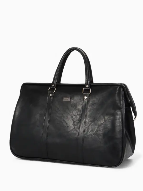 Сумка дор Саквояж, 48*18,5*30, отд на молнии, черный Сумка дор Саквояж, 48*18,5*30, отд на молнии, черный