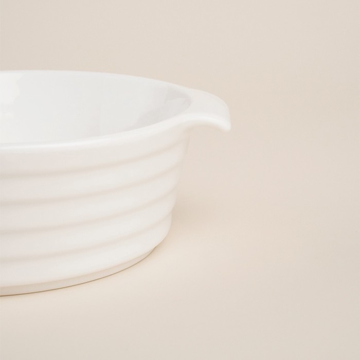 Форма для выпечки из жаропрочной керамики SL Home «Санторини», 300 мл, 16×9,7×4,5 см, цвет белый Форма для выпечки из жаропрочной керамики SL Home «Санторини», 300 мл, 16×9,7×4,5 см, цвет белый