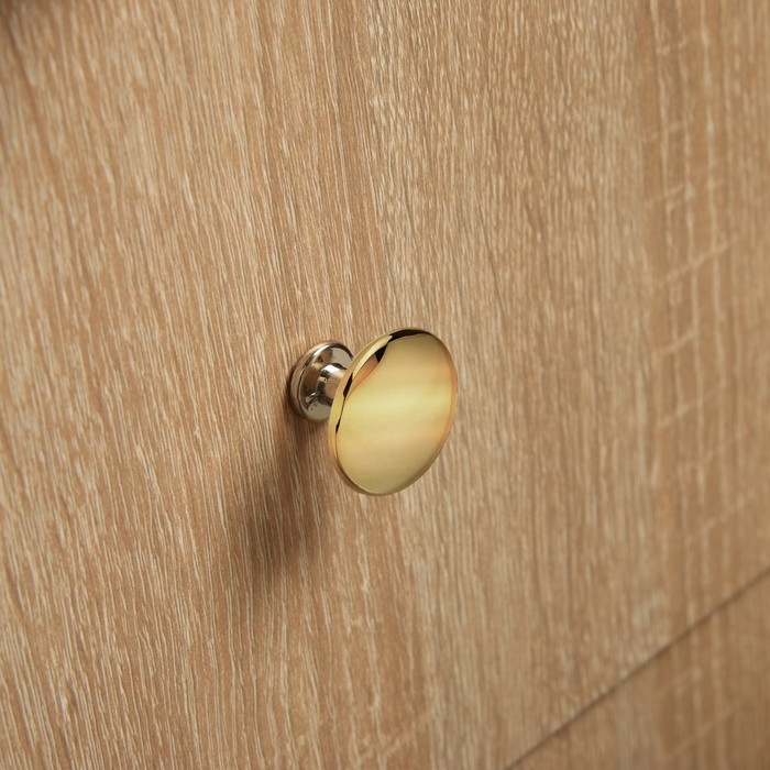 Ручка кнопка LIGHT PK036GP (MD112GP), цвет золото, 8 шт TMP Ручка кнопка LIGHT PK036GP (MD112GP), цвет золото, 8 шт TMP