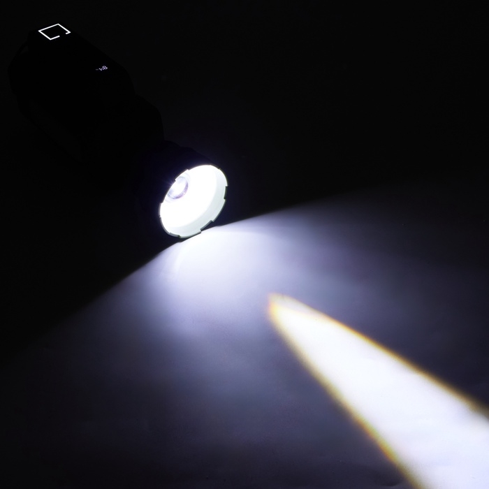 Фонарь светодиодный аккумуляторный ручной, переносной, 5 Вт, 2400 мАч, 22.5 х 7.2 х 10.5 см   107031 Фонарь светодиодный аккумуляторный ручной, переносной, 5 Вт, 2400 мАч, 22.5 х 7.2 х 10.5 см   107031