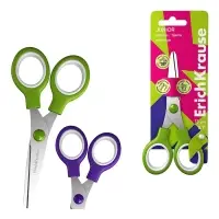 Ножницы детские 13 см, ErichKrause Standard Junior, с закруглёнными концами лезвий, МИКС