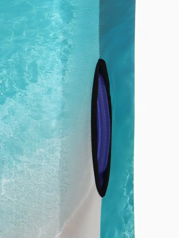 Чехол для чемодана &laquo;Море&raquo;, 28", разноцветный