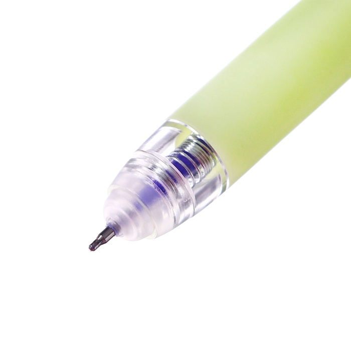 Ручка гелевая пиши-стирай Ручка гелевая пиши-стирай "Панда", автоматичиская, узел 0,5 мм, стержень синий, корпус МИКС