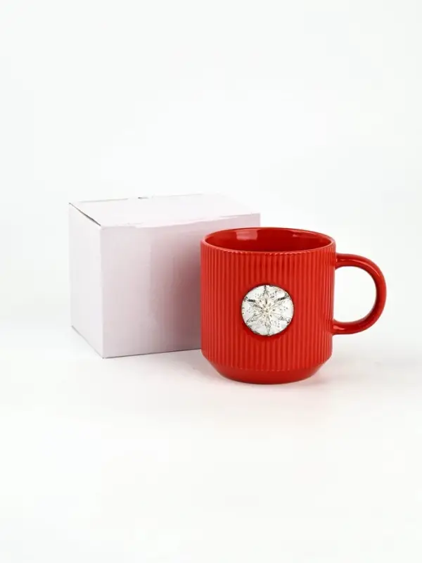 Кружка «Снежинка», 350 мл