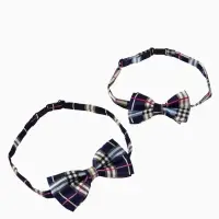 Галстук - бабочка для мальчика и папы &laquo;Набор для фотосессии&raquo;, 2 шт., синий, M&B