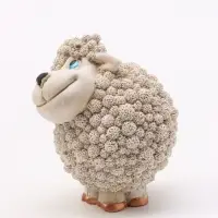 Фигурка декоративная &laquo;Баран Яша&raquo;, 8&times;6 см, слоновая кость