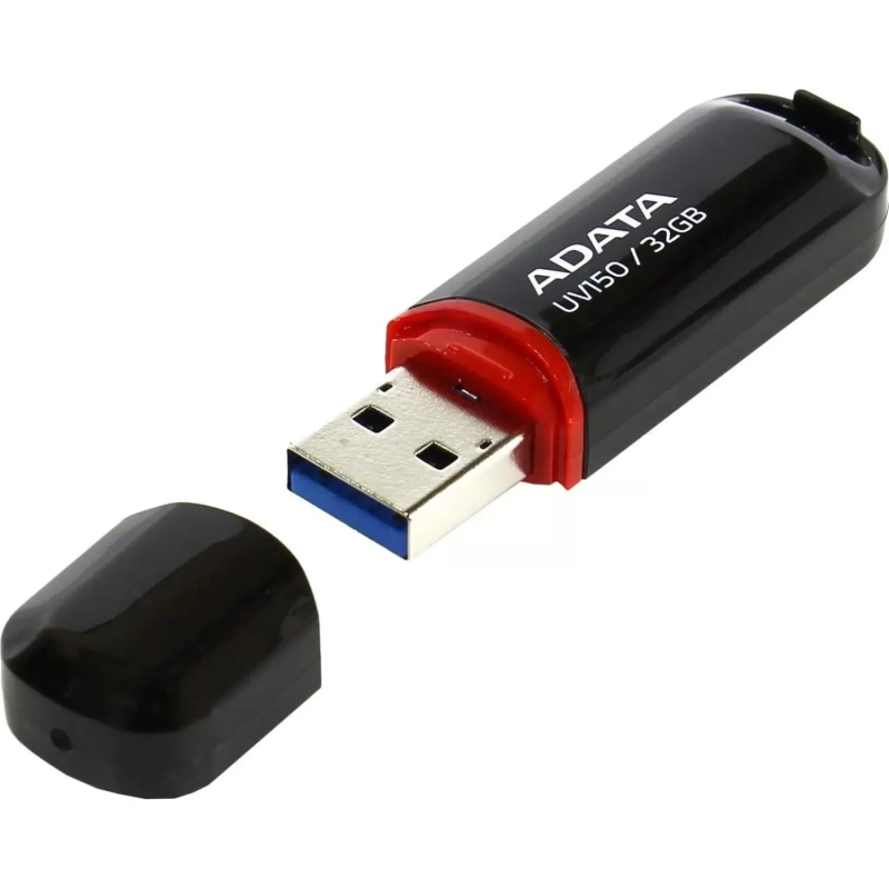 Флеш-память ADATA UV150, 32GB, AUV150-32G-RBK