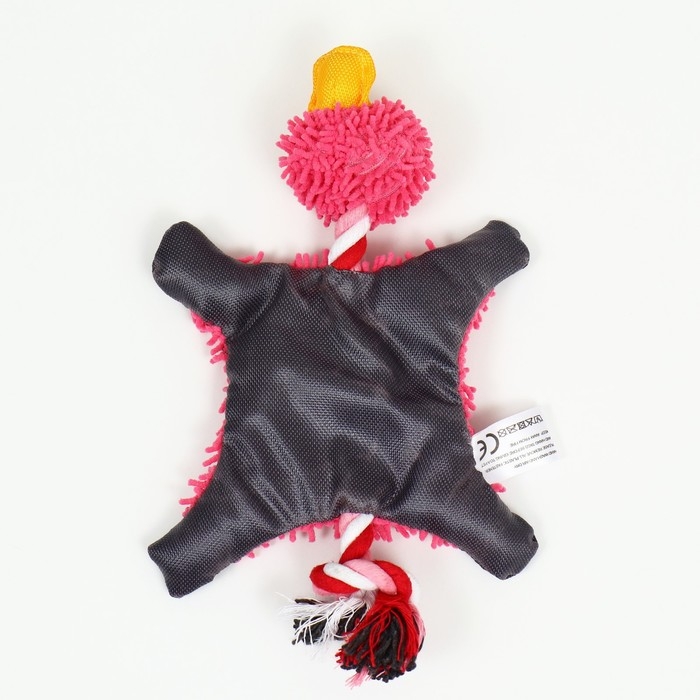 Игрушка текстильная Игрушка текстильная "Косматая утка" , 32 х 19 см, фиолетовая