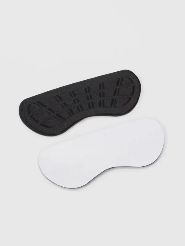 Пяткоудерживатели для обуви, на клеевой основе, 10&times;4 см, пара, чёрные