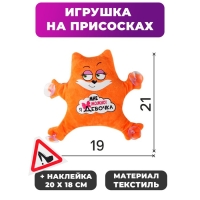 Игрушка для авто «Мне можно! Я девочка», 19х4х21 см