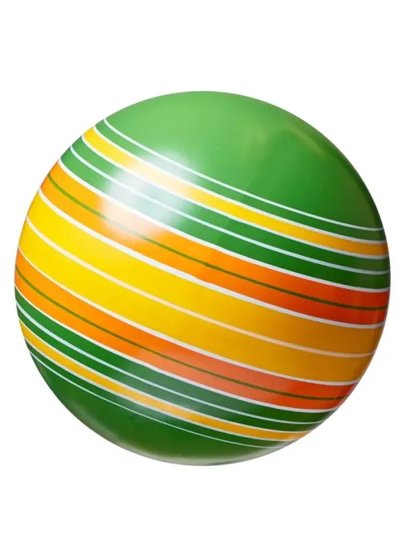 Мяч резиновый, диаметр 20 см, цвета МИКС