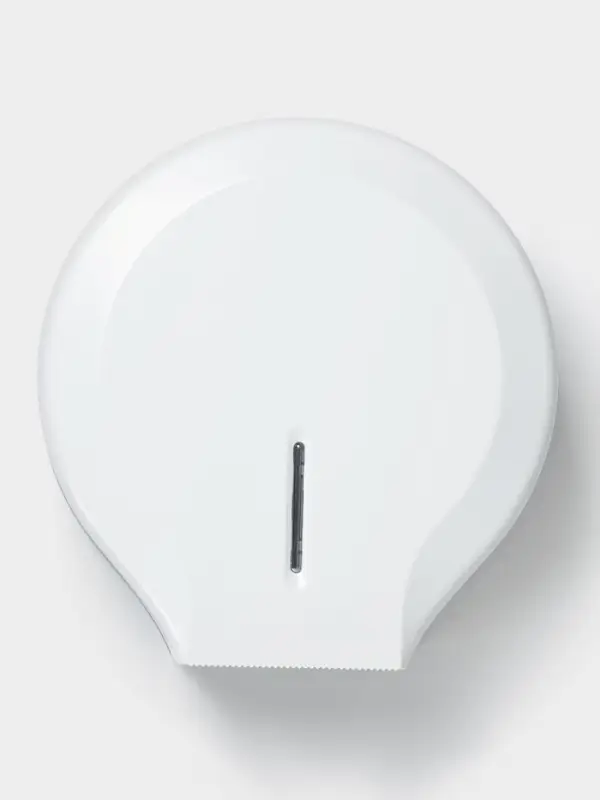 Диспенсер туалетной бумаги, пластик белый, втулка 4 см Диспенсер туалетной бумаги, пластик белый, втулка 4 см