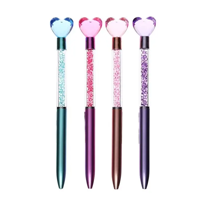Ручка шариковая-прикол, &laquo;Блеск: Сердце&raquo;, МИКС