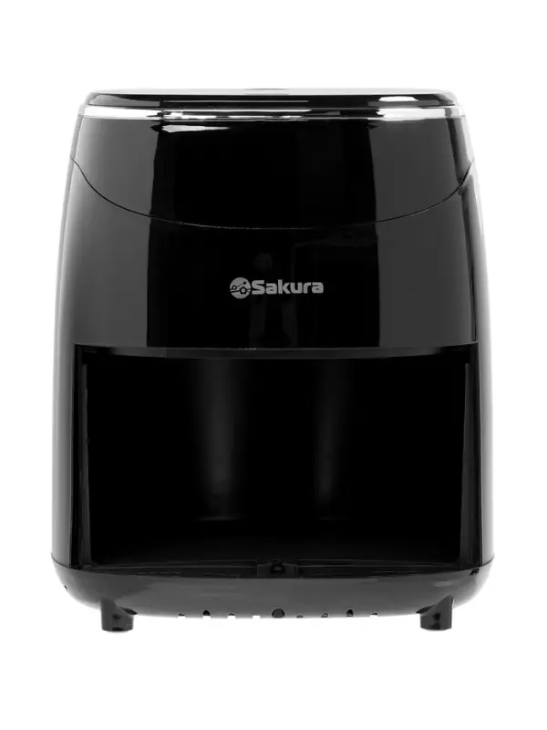 Аэрогриль Sakura SA-7671, 3.5 л, 1200 Вт, 9 программ, таймер, от 80 до 200&deg;C, чёрный