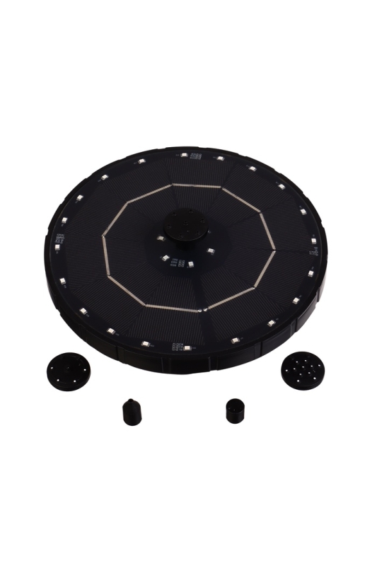 Фонтан на солнечной батарее,  h=0,55 метра, 180 л/ч, 7 Вт,  LED-подсветка, JT-180-26LED Фонтан на солнечной батарее,  h=0,55 метра, 180 л/ч, 7 Вт,  LED-подсветка, JT-180-26LED