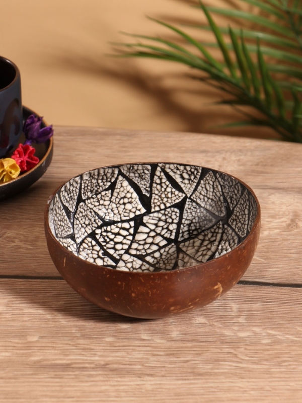 Чаша Чаша "Щербет" 14х14х6 см, кокос