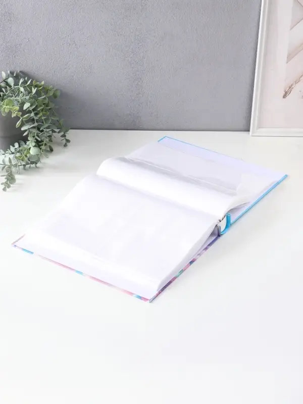 Фотоальбом на 400 фото 10х15 см Фотоальбом на 400 фото 10х15 см "Небесная ярмарка" в коробке тисн.золото 6х27,5х33,5 см