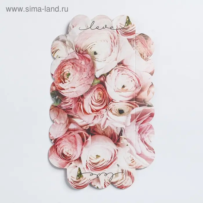Коробка для печенья, кондитерская упаковка с пластиковой крышкой, My best wishes, 21 х 10.5 х 3 см Коробка для печенья, кондитерская упаковка с пластиковой крышкой, My best wishes, 21 х 10.5 х 3 см