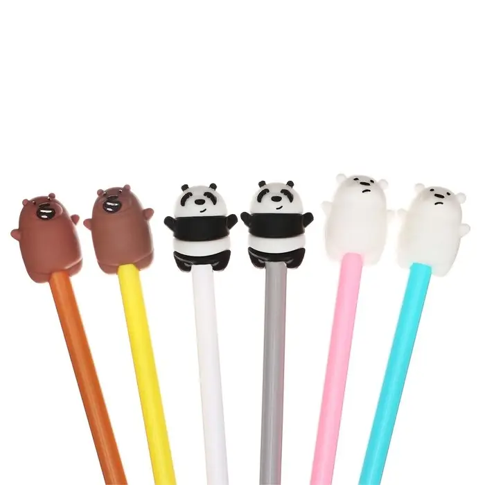 Ручка - прикол гелевая «Мишка», цвет корпуса МИКС Ручка - прикол гелевая «Мишка», цвет корпуса МИКС