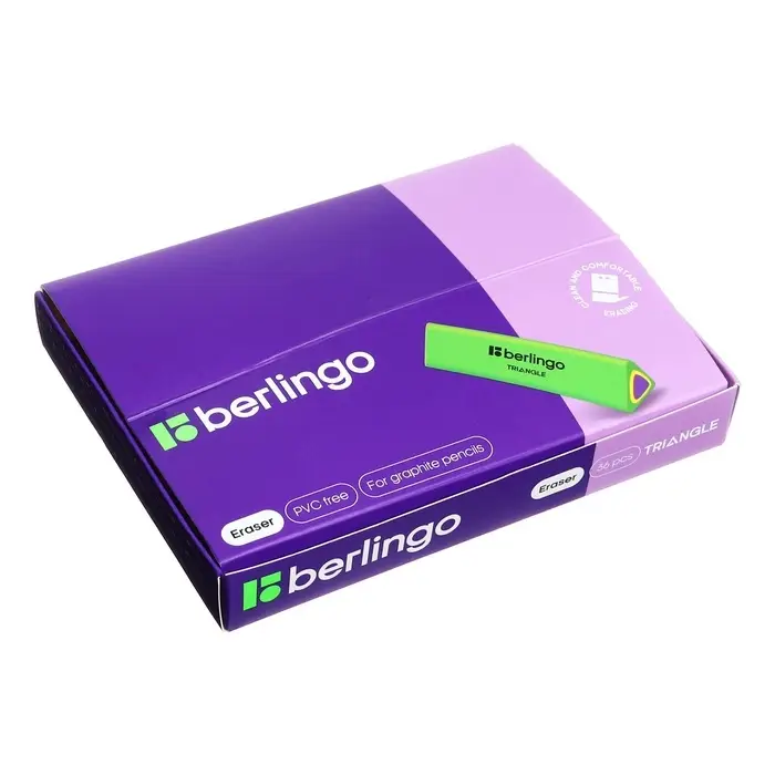 Ластик Triangle, треугольный, термопластичная резина, 44&times;15&times;15 мм