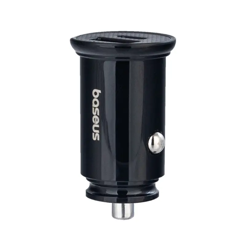 Переходник автомобильного зарядного устройства на USB + Type-C 30W CCALL-YS01 Baseus черный