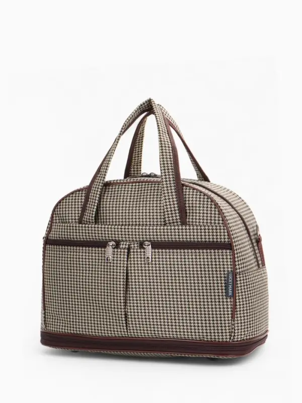 Сумка дор 2461, 40*20,5*29/37, отд на молнии, с увел, 3 н/карман, дл ремень, беж/кор Сумка дор 2461, 40*20,5*29/37, отд на молнии, с увел, 3 н/карман, дл ремень, беж/кор