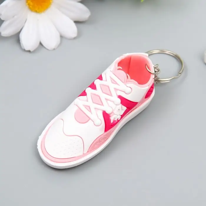 Брелок резина  Брелок резина "Кроссовок " МИКС 3х2,5х7,5 см