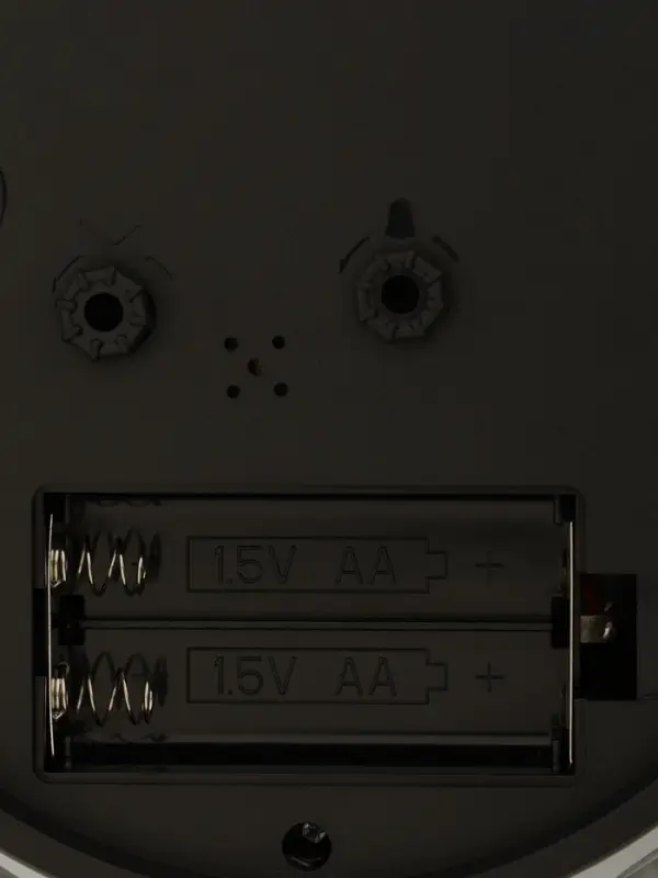 Часы - будильник настольные, плавный ход, на батарейках, подсветка, 14&times;13&times;7 см, d=11 см