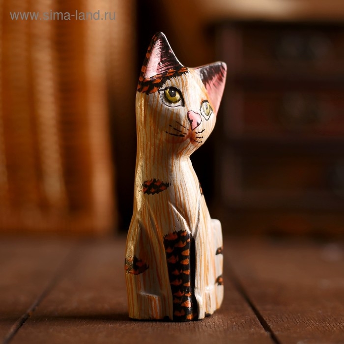 Сувенир дерево Сувенир дерево "Котёнок" 12х5х2,5см
