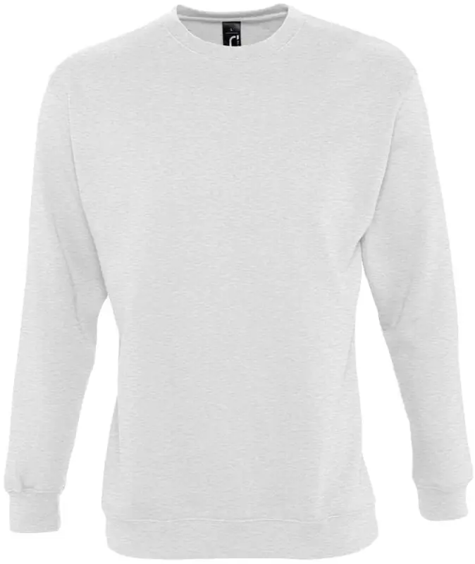 Толстовка New Supreme 280 светло-серый меланж, размер XS