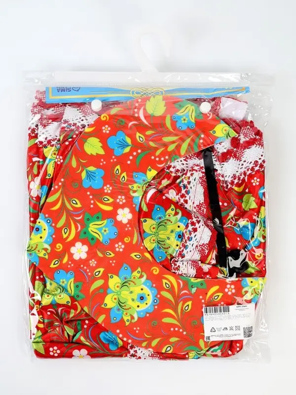 Карнавальный набор "Милая Настенька" рост 110-116, красный