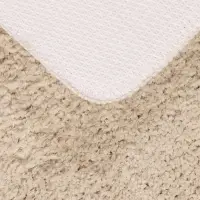 Коврик Savanna, 40&times;60 см, ворс 2 см, микрофибра, бежевый