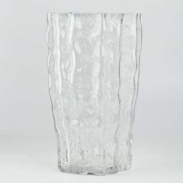 Ваза для цветов «Марбл» из прозрачного стекла 23×15×9 см Ваза для цветов «Марбл» из прозрачного стекла 23×15×9 см