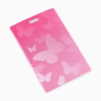 Чехол для бейджа «Бабочки», 6,5 х 10,5 см
