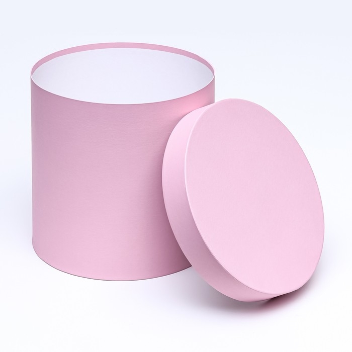 Шляпная коробка пыльная роза, 23 х 23 см Шляпная коробка пыльная роза, 23 х 23 см