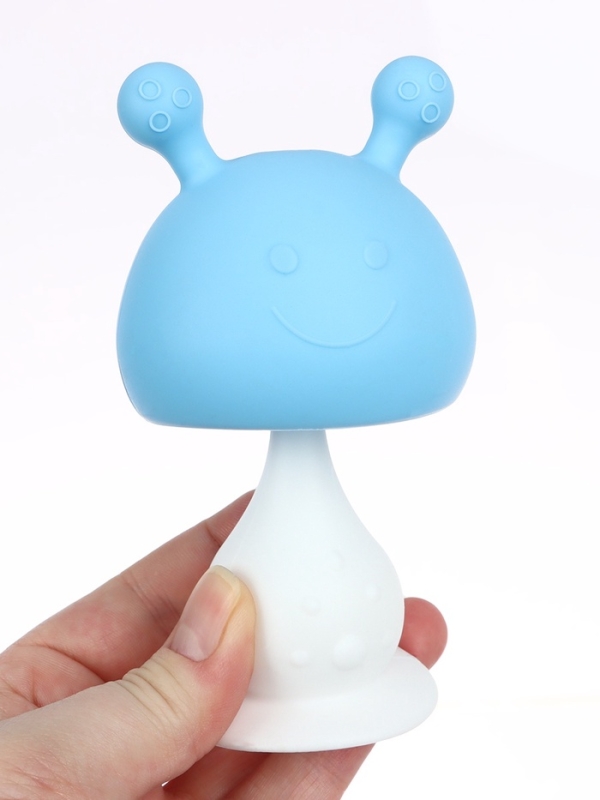 Набор прорезывателей силиконовых «Мой Зайка», с погремушкой, 3 шт., на присоске, в кейсе, Крошка Я