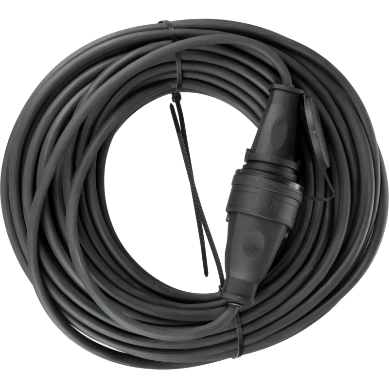 Удлинитель Topfort бублик КГ 2x2,5 кв.мм 20м 16А 1 гнездо б/з.,с/загл.,IP44