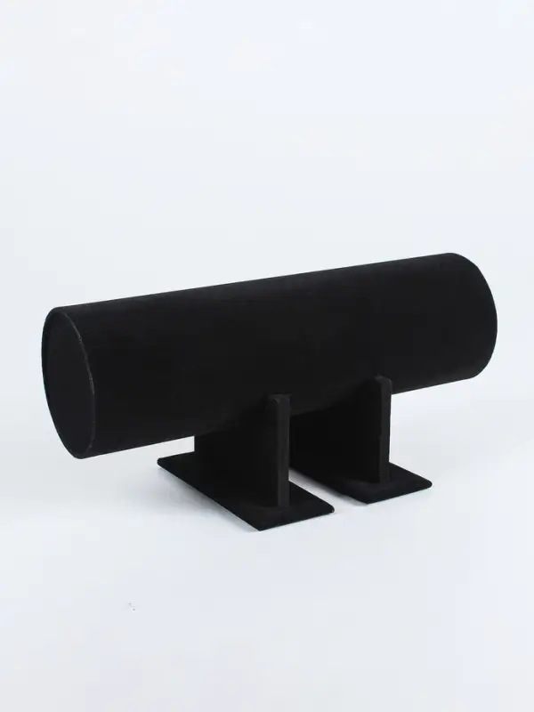 Подставка под ободки &laquo;QF. Флок&raquo;, d=11, 36&times;17.5&times;16.5 см, чёрная