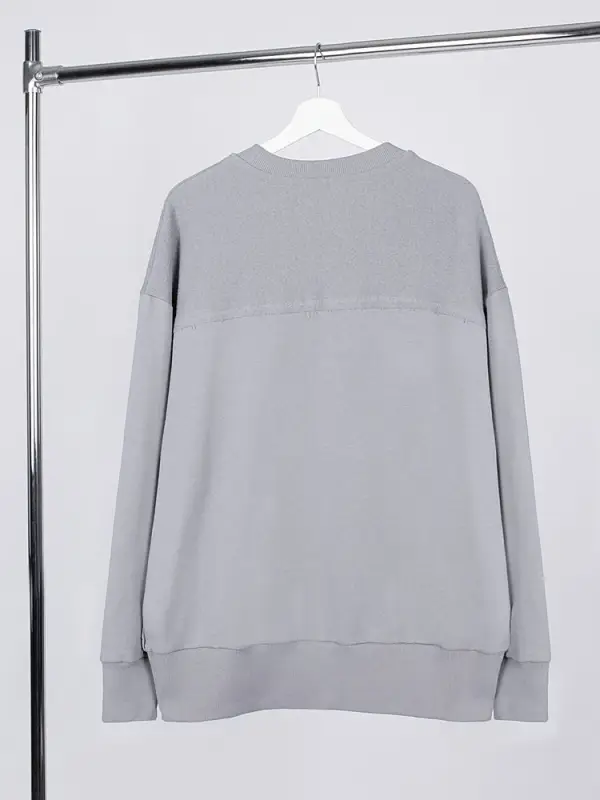 Свитшот оверсайз унисекс Vozduh, светло-серый, размер XS/S Свитшот оверсайз унисекс Vozduh, светло-серый, размер XS/S